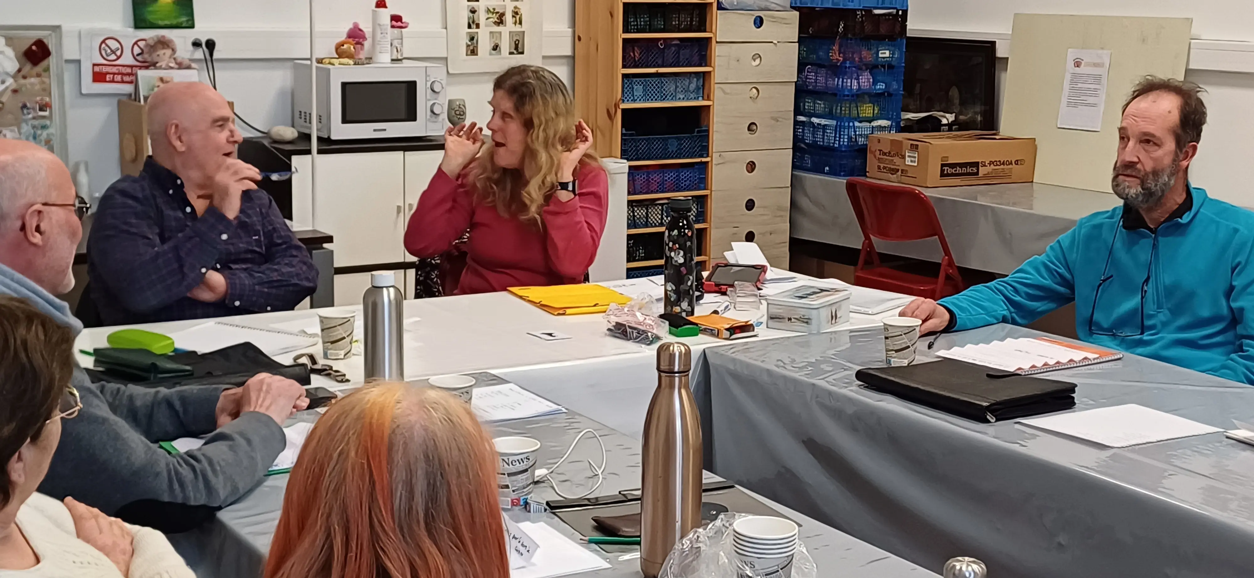 Luc, Marielle, Francis