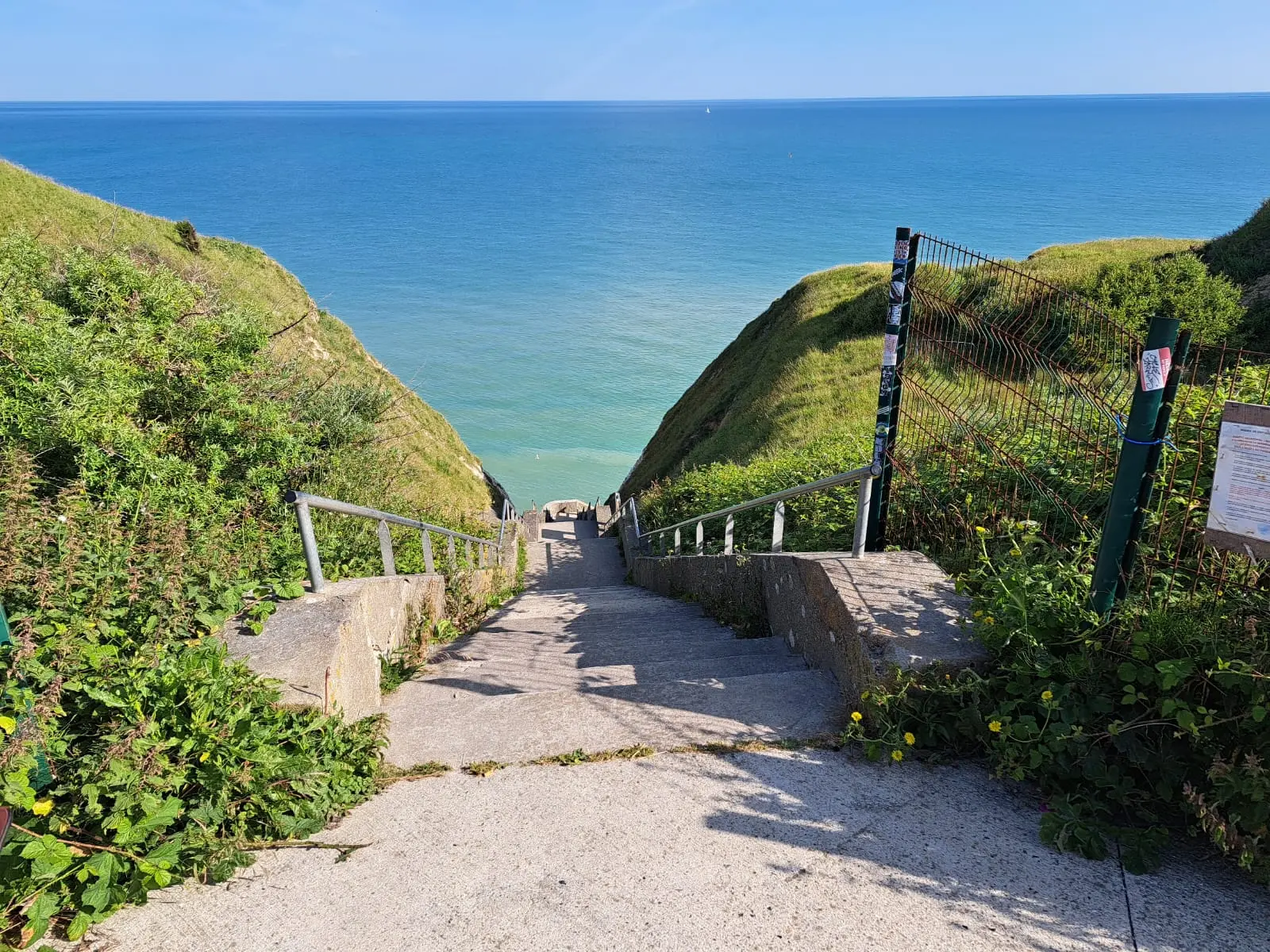 Un dernier effort et la promesse d'une baignade méritée